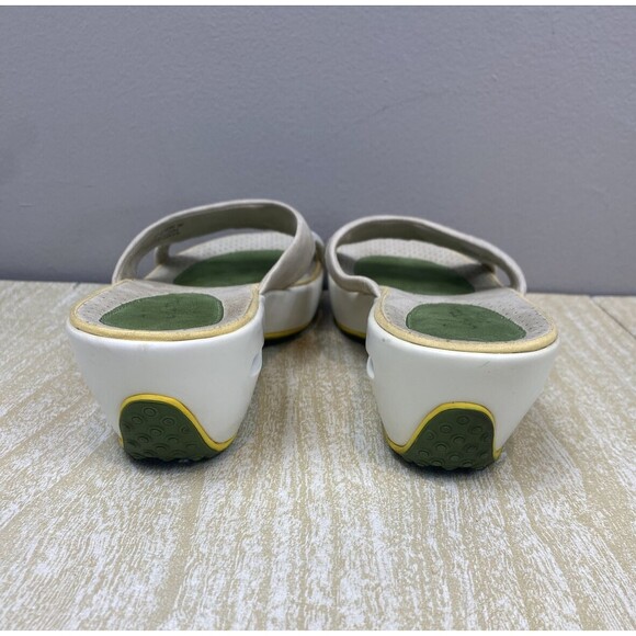 Cole Haan Air Soles Womens Size 8 Air Hampden Slide D19354 Leather Comfort Wedge - Picture 5 of 13